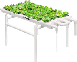 VIVOSUN Hydroponic Grow Kit - 36 Plant Sites - Food-Grade PVC-U Pipes
