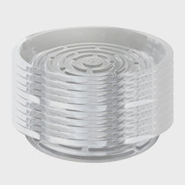 Clear Plastic Saucers