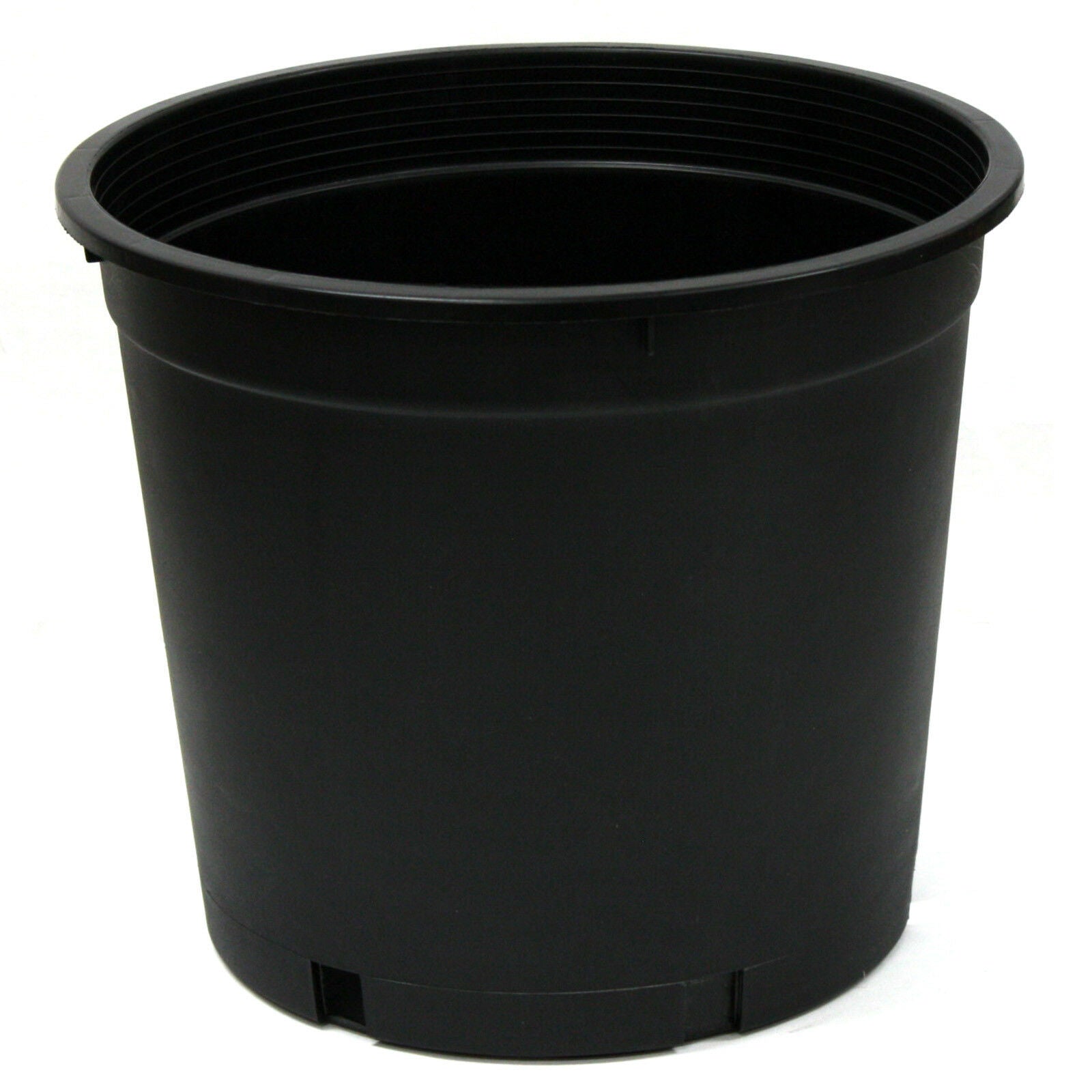 lowes plastic planter pots Black Plastic Pots| Hilo Grow Shop
