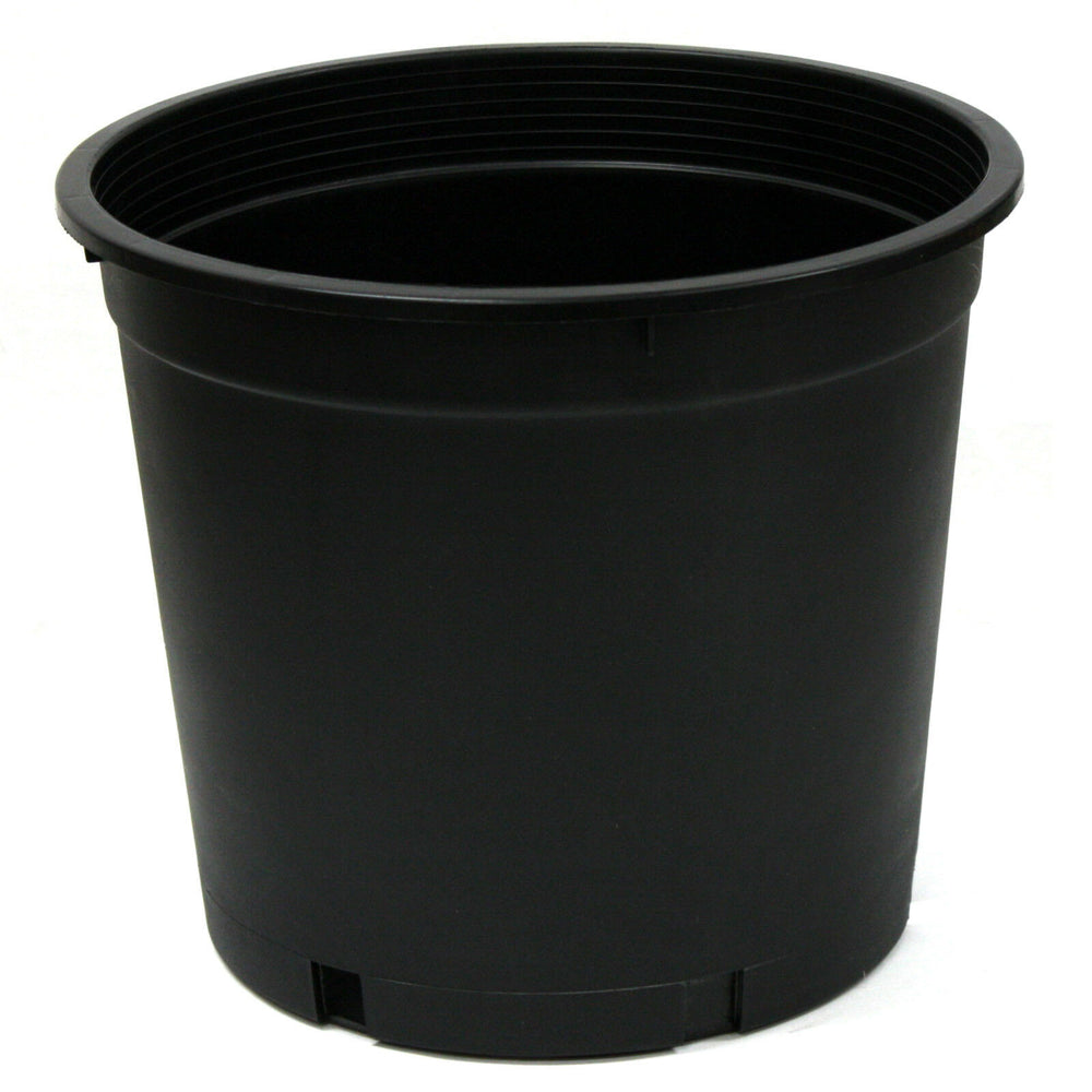 Black Plastic Pots