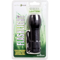 Active Eye Green LED Flashlight