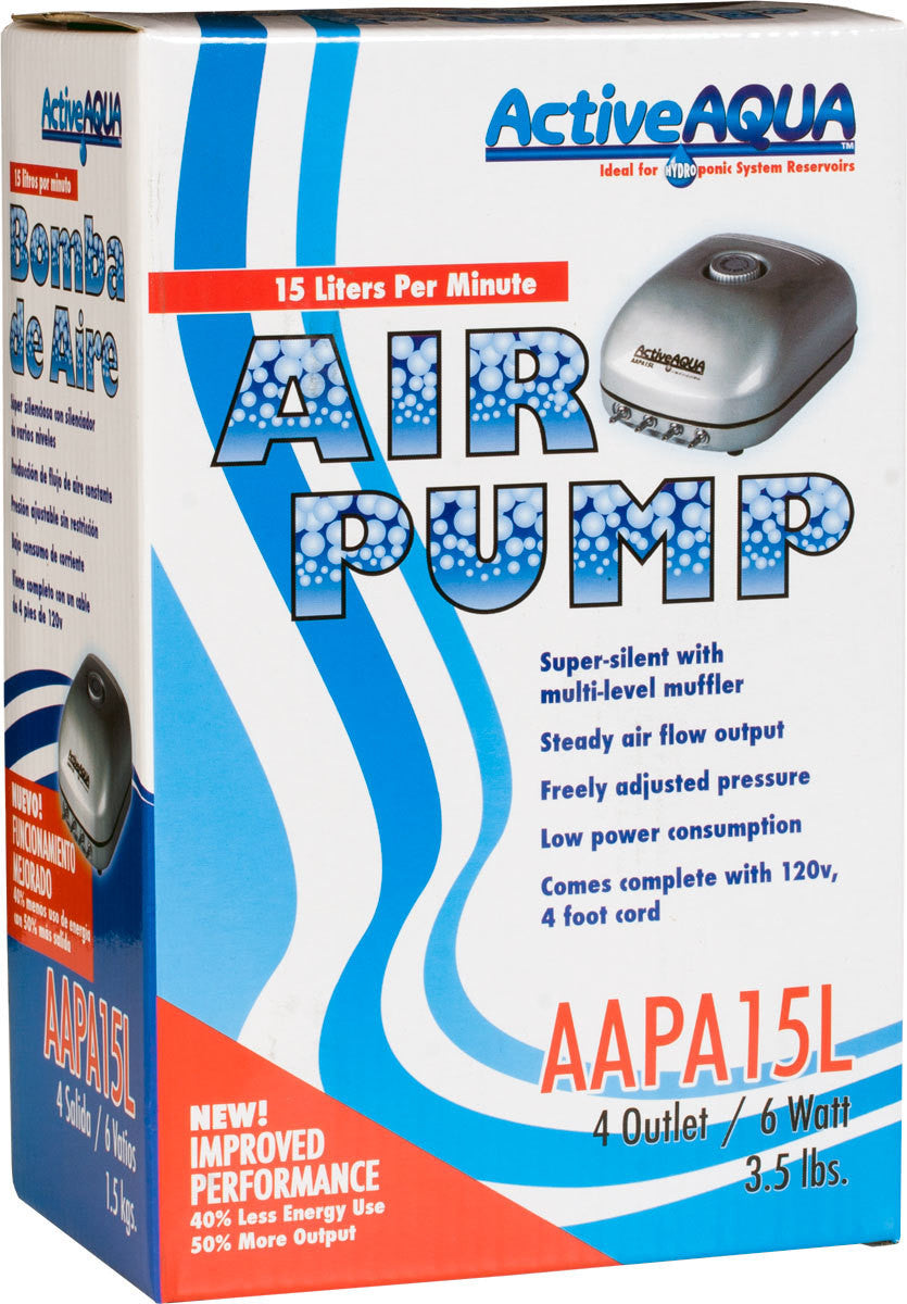 Air Pump 4 Outlets 6W 15L/min