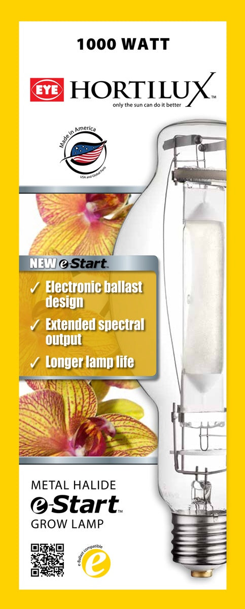 mh grow light bulbs Hortilux e-Start Metal Halide (MH) Lamp, 1000W| Hilo Grow Shop